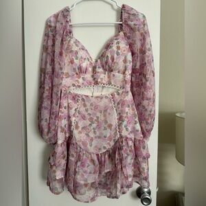 Selfie Leslie floral dress